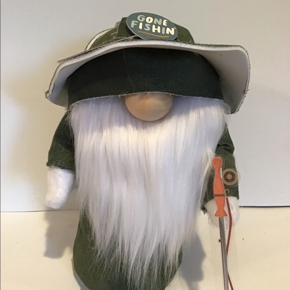 Gone fishing gnome
